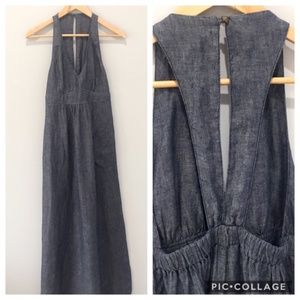 Cabi Chambray Maxi Dress. Size S